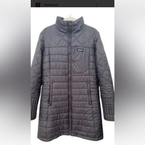 Patagonia Black Radalie Slim Fit Parka, Size XL